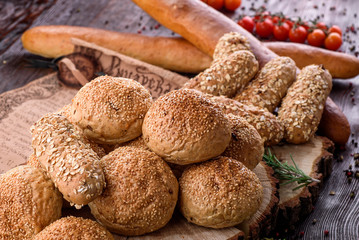 Bread with seeds