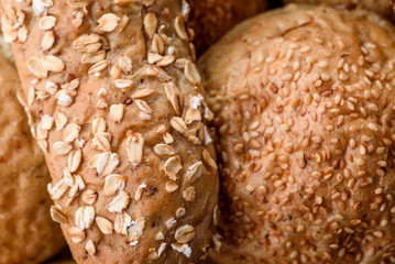 Bread with seeds