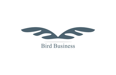 wing bird business logo