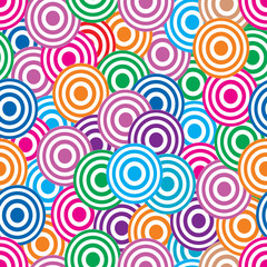 Circular colorful background