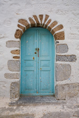 Door of an old building in Chora on Astypalea island.