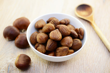 Edelkastanien Esskastanien