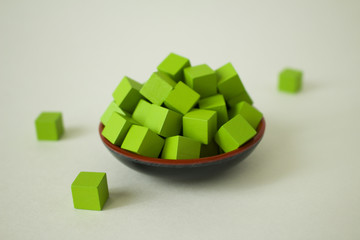 Green Cubes