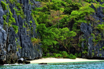 Sea rocksea, landscape, beach, stone, sunset, sky, nature, beautiful, blue, beauty, seascape, rocks, dusk, water, sun, wave, coast, rock, scenery, shore, seaside, color, philippines