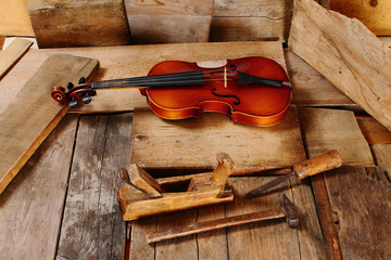 Violin making - instrument making

