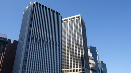 Obraz premium Skyscrapers And Office Buildings