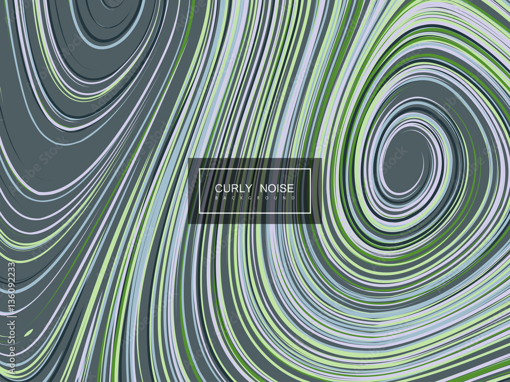 Poster abstract artistic curl background