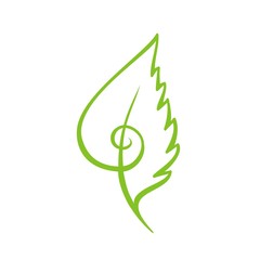 Obraz premium листок