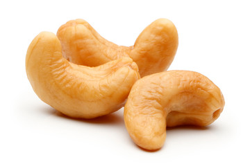 Cashew nut isolated