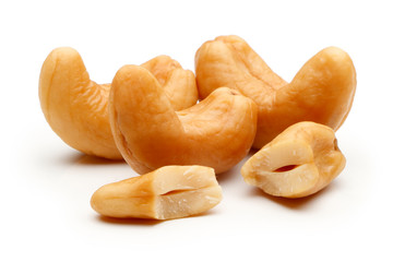 Cashew nut isolated