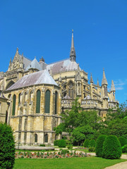 Fototapeta na wymiar cathédrale Reims