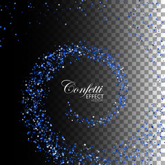 Decoration confetti element for design.