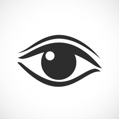 Women's eye vector icon