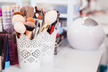 sets makeup brush for professional makeup artist