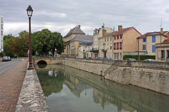 Canal in Chalons-en-Champagne