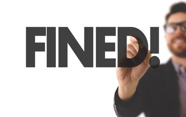 Fined!