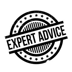 Expert Advice rubber stamp. Grunge design with dust scratches. Effects can be easily removed for a clean, crisp look. Color is easily changed.