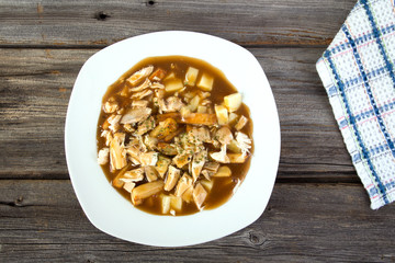 chicken poutine quebec cuisine