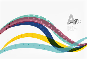 Vector dotted wave template