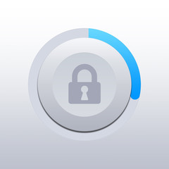 lock icon logo symbol, padlock icon