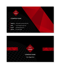 Elegant Business card template vector