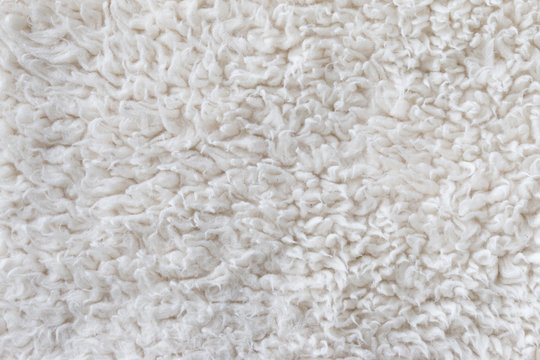 白いボアフリース