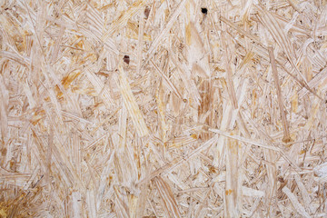Surface of Pressed Wood Close up. Particleboard Background Texture