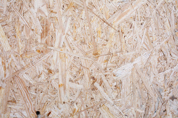 Surface of Pressed Wood Close up. Particleboard Background Texture