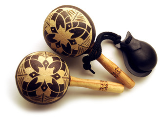 Маракас музыкальный Marakasy инструмент マラカス Maracas Castañuelas מאראקס Rumba koule Maraca shakers  Shac-shacs Marake Nacchere Castanets Palillos Καστανιέτες Кастаньеты Kastaniety