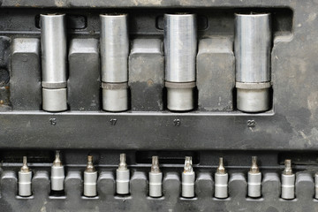 Set of different tools