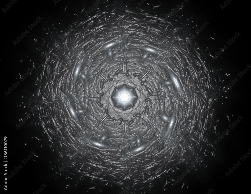 Poster geometry of space series. visually attractive backdrop made of c