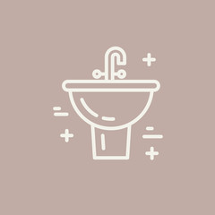 Isolated Plumbing Icon