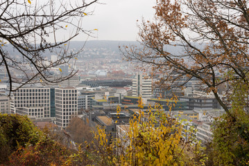 Stuttgart aus der Halbhöhe