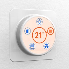 Smart Home controller - IPS display farbig