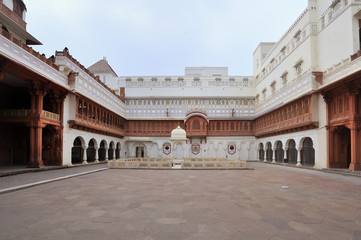Fototapeta na wymiar India Rajasthan Bikaner Junagarh Fort