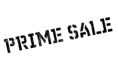 Prime Sale rubber stamp. Grunge design with dust scratches. Effects can be easily removed for a clean, crisp look. Color is easily changed.