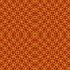 Outline seamless pattern with repeated geometric figures. Ethnic wallpaper. Tribal motif.