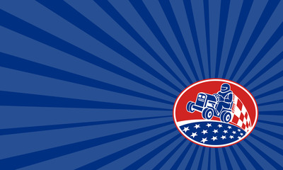 Fast Lawn Mowing Business card