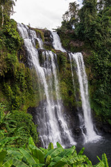 Fototapeta na wymiar Majestic Hidden Waterfall in Natural Landscape