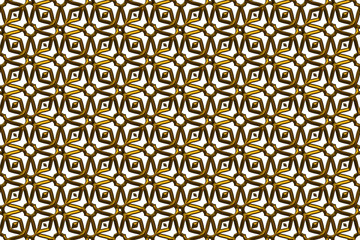 Wide continuous metal lattice pattern
