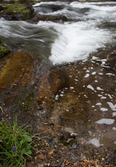 Cascading Mountain Stream
