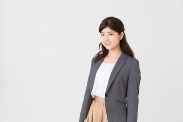 笑顔の女性　ビジネス