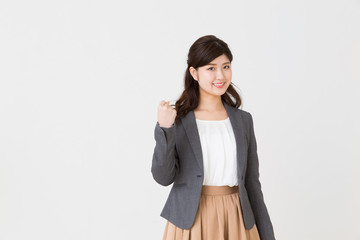 笑顔の女性　ビジネス