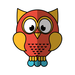 owl bird isolated icon vector illustration design