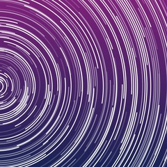 Illustration of Vector Star Trails Effect. Moving Lines HUD Futuristic User Interface Visualization Template