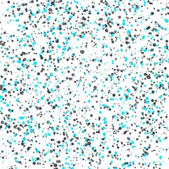 Illustration of Colorful Vector Confetti Effect. Glittering Confetti Particle Background. Birthday Card Template