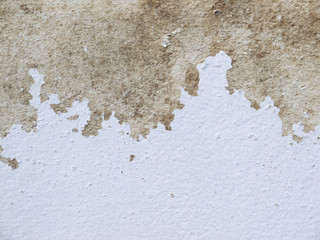 white wall with cracks