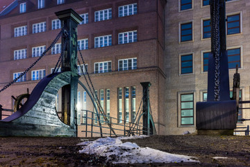Berlin Jungfernbridge - oldest Bridge in Berlin -  1688 / Friedrichsgracht / Berlin Mitte