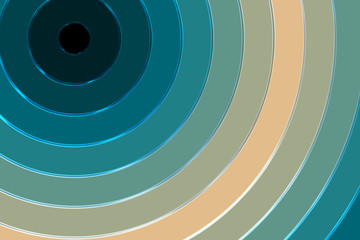 Wide metal concentric background