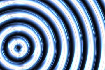 Wide metal concentric background